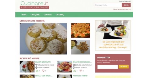 Topsuimotori pubblica il nuovo sito Cucinare.it