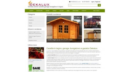 Online il nuovo e-commerce per Dekalux