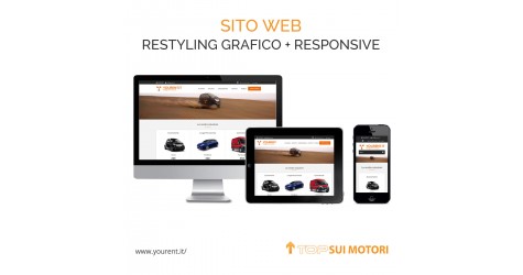 Restyling grafico responsive per Yourent.it